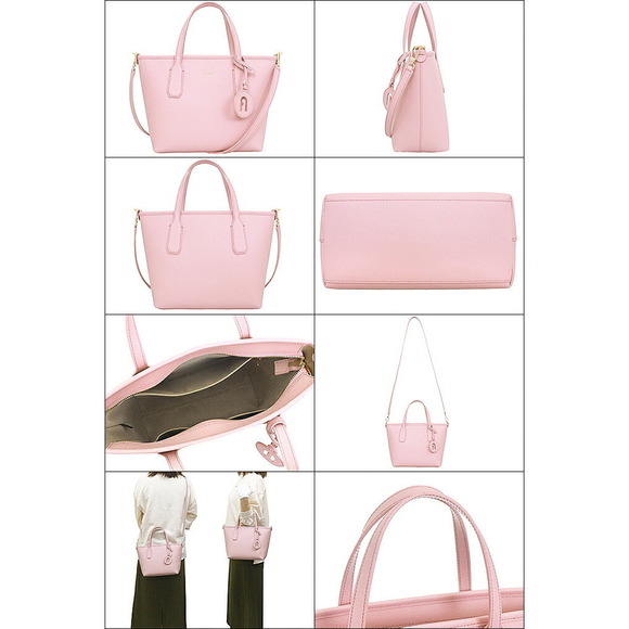 FURLA Leather Shoulder Bag Alba Crossbody - Picture 2 of 3